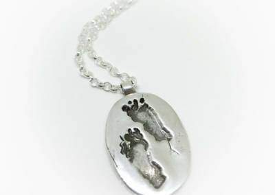 breast milk and glasses into ashes jewellery
